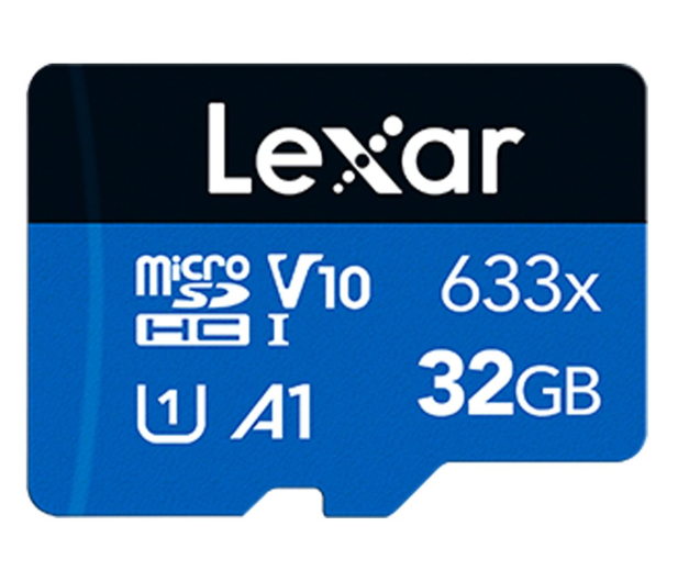 Lexar 32GB High-Performance 633x microSDHC UHS-I A1 V10 - 1102584 - zdjęcie