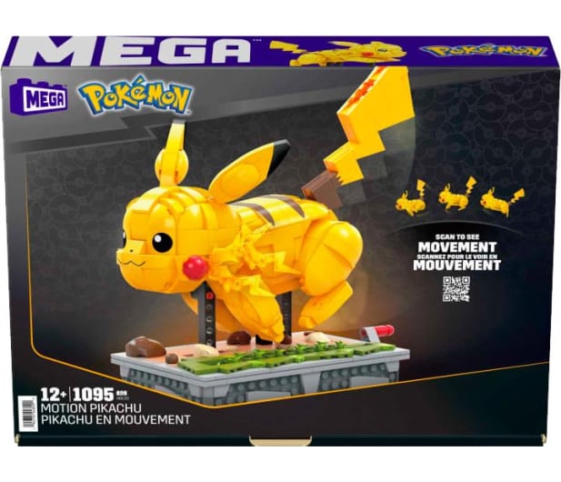 Mega Bloks Mega Construx Pokemon Pikachu Kolekcjonerski - 1102934 - zdjęcie 4