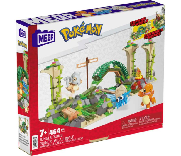 Mega Bloks Mega Construx Pokemon Zapomniane ruiny - 1102932 - zdjęcie 2