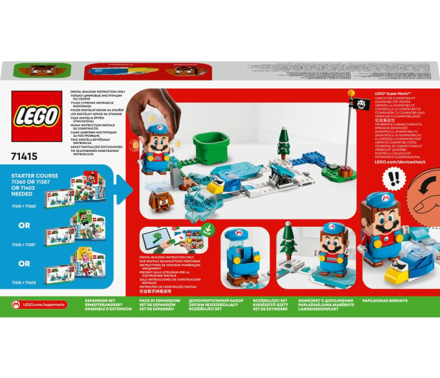 LEGO Super Mario 71415 Lodowy strój i kraina lodu - zestaw rozsz. - 1090455 - zdjęcie 3