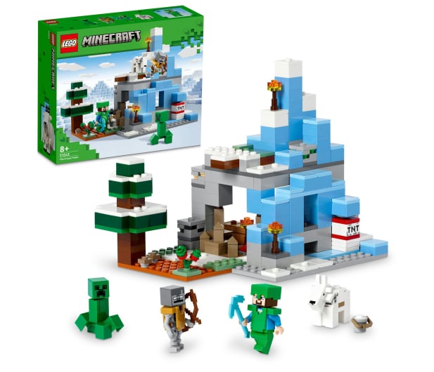 LEGO Minecraft 21243 Ośnieżone szczyty - 1090511 - zdjęcie 7