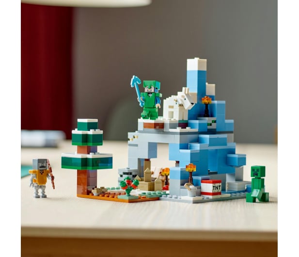 LEGO Minecraft 21243 Ośnieżone szczyty - 1090511 - zdjęcie 5