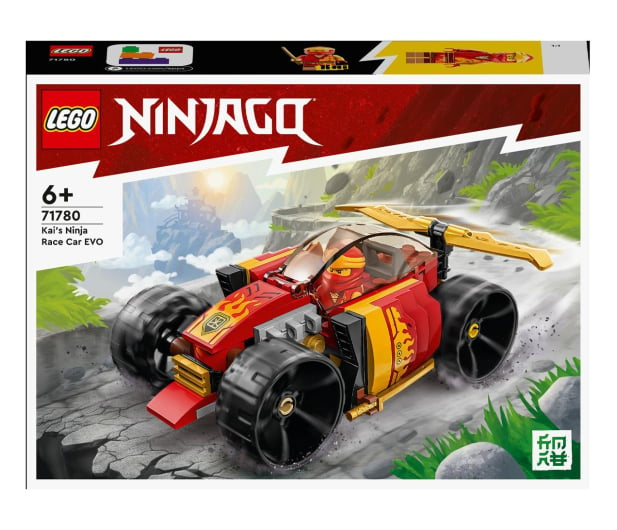 LEGO Ninjago 71780 Samochód wyścigowy ninja Kaia EVO - 1090524 - zdjęcie 1