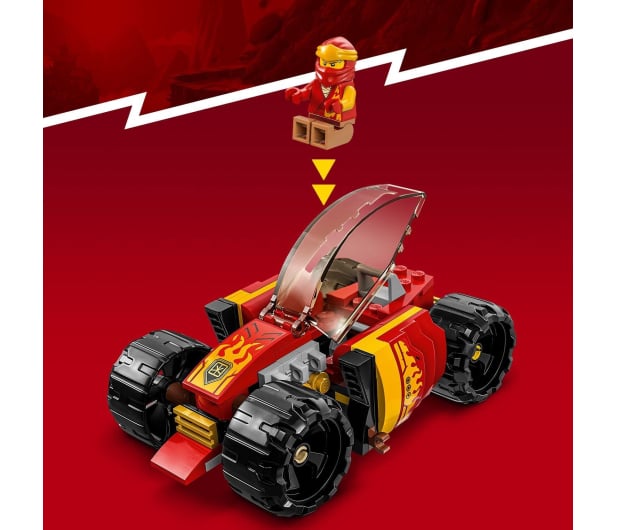 LEGO Ninjago 71780 Samochód wyścigowy ninja Kaia EVO - 1090524 - zdjęcie 2
