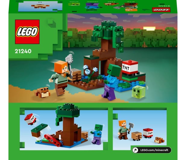 LEGO Minecraft 21240 Przygoda na mokradłach - 1090567 - zdjęcie 10
