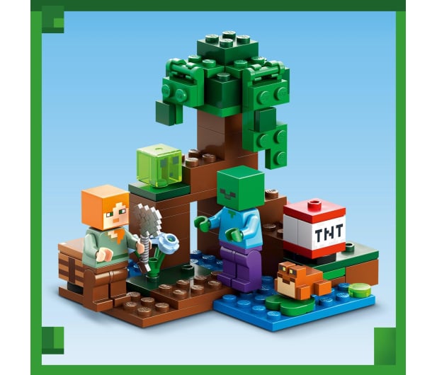LEGO Minecraft 21240 Przygoda na mokradłach - 1090567 - zdjęcie 2