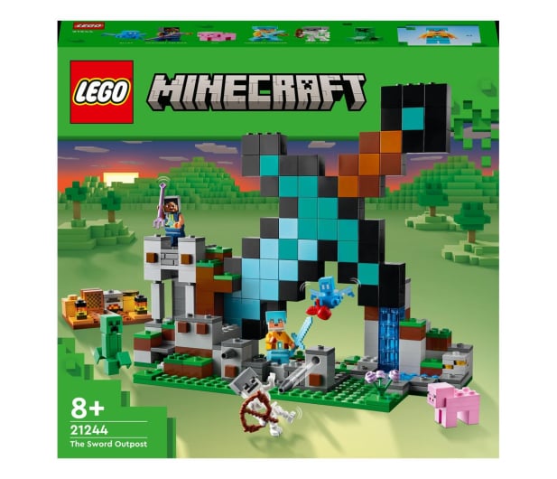 LEGO Minecraft 21244 Bastion miecza - 1090570 - zdjęcie