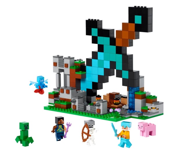LEGO Minecraft 21244 Bastion miecza - 1090570 - zdjęcie 8