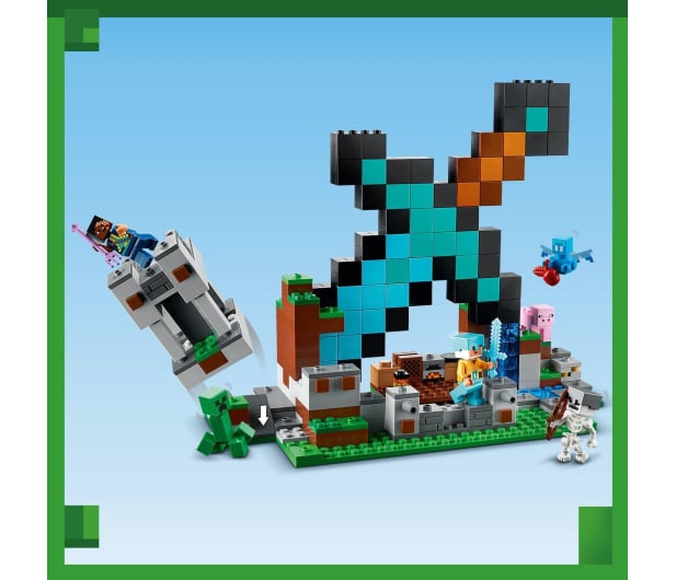 LEGO Minecraft 21244 Bastion miecza - 1090570 - zdjęcie 3