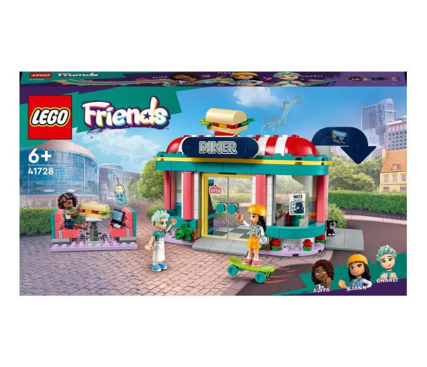 LEGO Friends 41728 Bar w śródmieściu Heartlake - 1090579 - zdjęcie