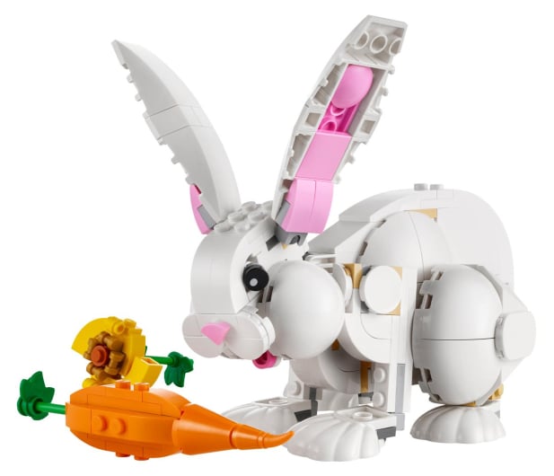 LEGO Creator 3 w 1 31133 Biały królik - 1090573 - zdjęcie 8