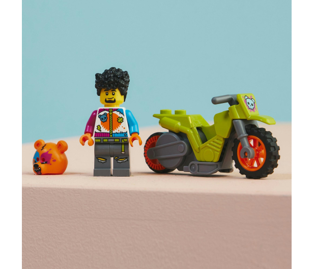 LEGO City 60356 Motocykl kaskaderski z niedźwiedziem - 1091232 - zdjęcie 7