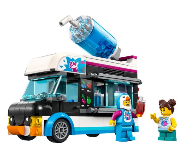 LEGO City 60384 Pingwinia furgonetka ze slushem - 1090523 - zdjęcie 8
