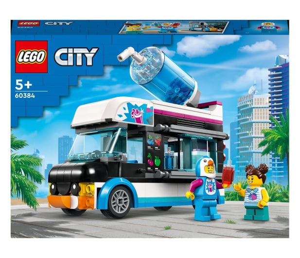 LEGO City 60384 Pingwinia furgonetka ze slushem - 1090523 - zdjęcie