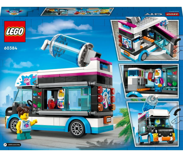 LEGO City 60384 Pingwinia furgonetka ze slushem - 1090523 - zdjęcie 10