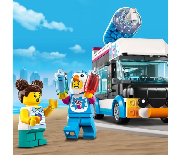 LEGO City 60384 Pingwinia furgonetka ze slushem - 1090523 - zdjęcie 2