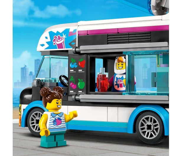 LEGO City 60384 Pingwinia furgonetka ze slushem - 1090523 - zdjęcie 3
