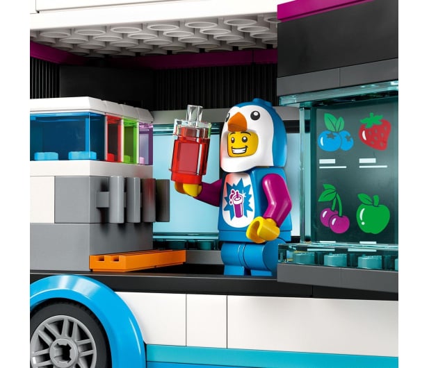 LEGO City 60384 Pingwinia furgonetka ze slushem - 1090523 - zdjęcie 4