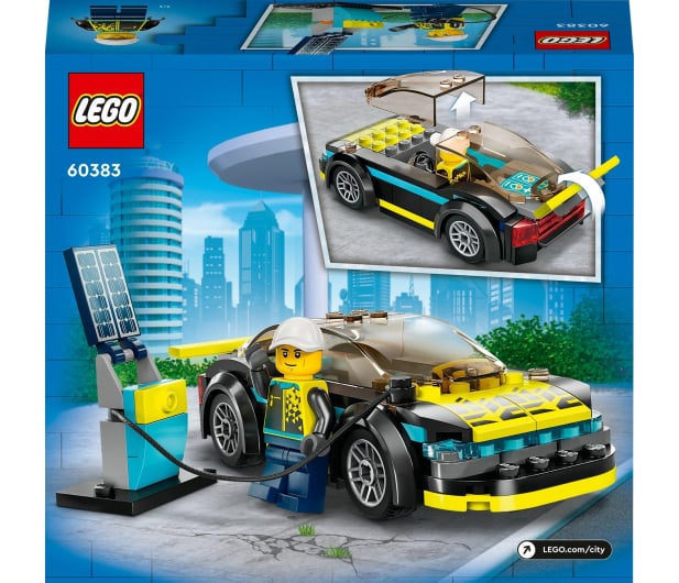 LEGO City 60383 Elektryczny samochód sportowy - 1090522 - zdjęcie 10