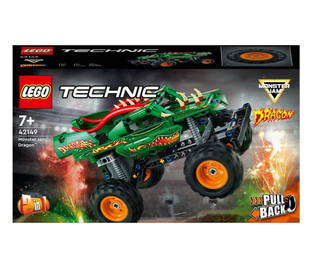 LEGO Technic 42149 Monster Jam™ Dragon™ - 1090519 - zdjęcie 1