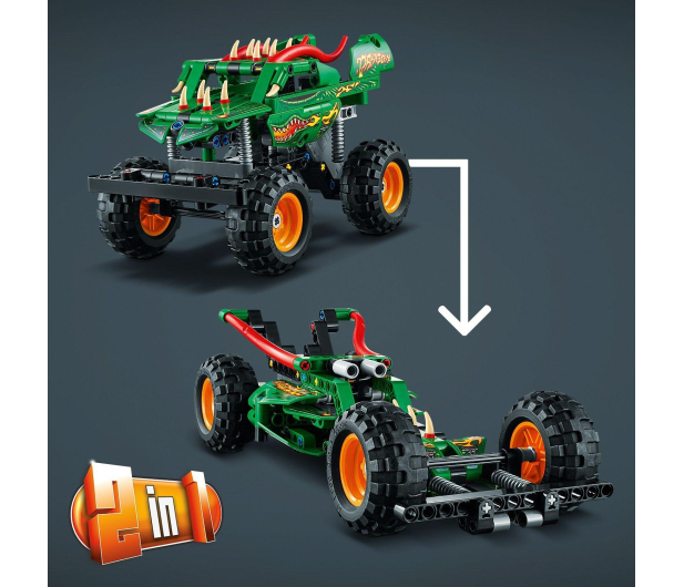 LEGO Technic 42149 Monster Jam™ Dragon™ - 1090519 - zdjęcie 3
