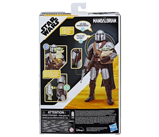 Hasbro Star Wars The Mandalorian Galactic Action Mando & Grogu - 1098042 - zdjęcie 4