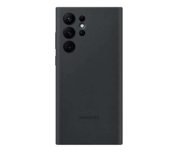 Samsung Silicone Cover do Galaxy S22 Ultra czarny - 718351 - zdjęcie