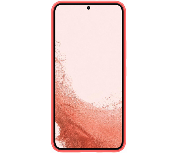 Samsung Silicone Cover do Galaxy S22 koralowy - 718279 - zdjęcie 2