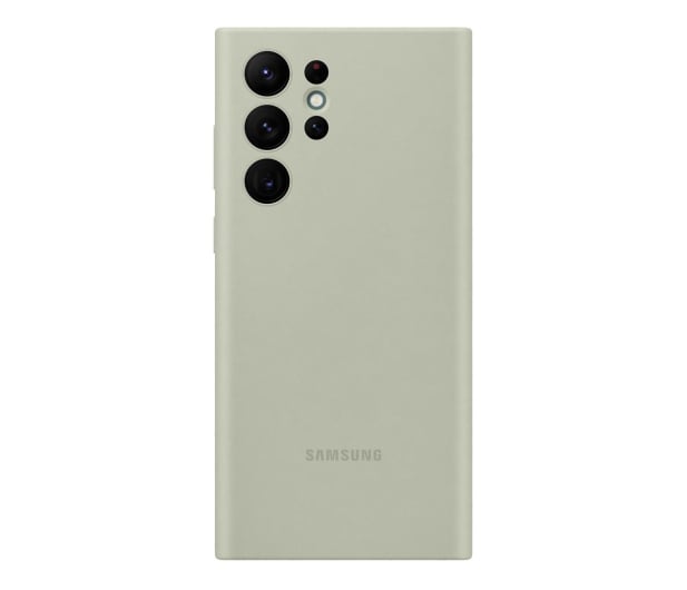 Samsung Silicone Cover do Galaxy S22 Ultra zielony - 718355 - zdjęcie