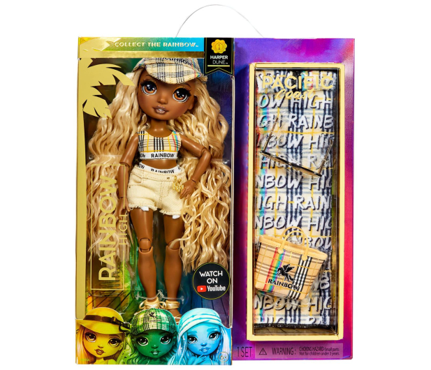 Rainbow High Pacific Coast Fashion Doll - Harper Dune - 1034900 - zdjęcie 4