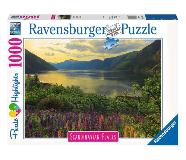 Ravensburger Puzzle skandynawskie krajobraz 1000 el. - 1035421 - zdjęcie