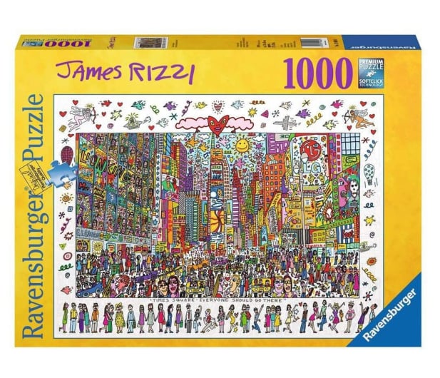 Ravensburger James Rizzi Time Square 1000 el. - 1035426 - zdjęcie 1