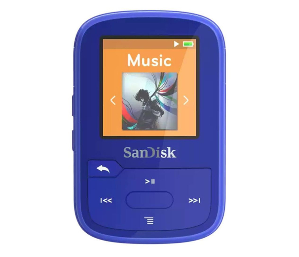 SanDisk Clip Sport Plus 32GB niebieski - 716570 - zdjęcie