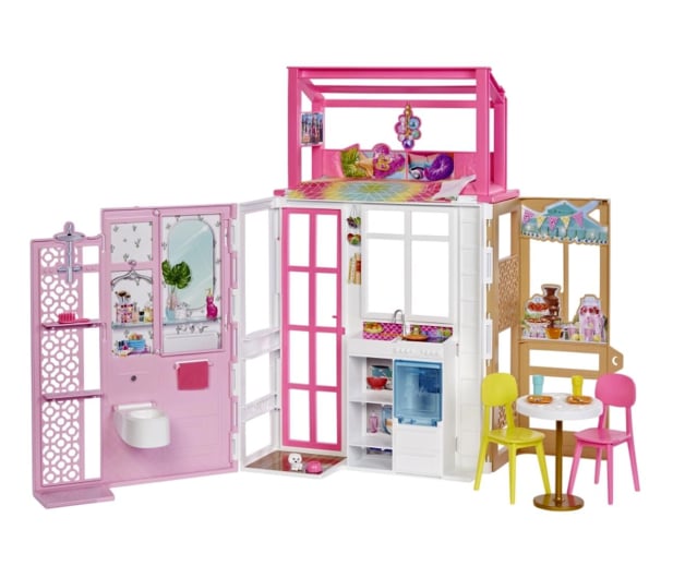 Barbie Kompaktowy domek dla lalek - 1033790 - zdjęcie