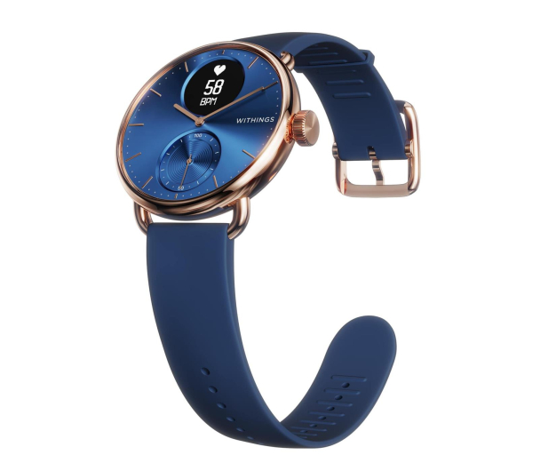 Withings ScanWatch 38mm rose gold blue - 719815 - zdjęcie 2