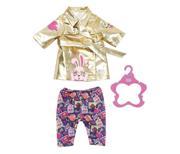 Zapf Creation Baby Born Urodzinowy Płaszcz i spodnie dla lalki - 1035447 - zdjęcie