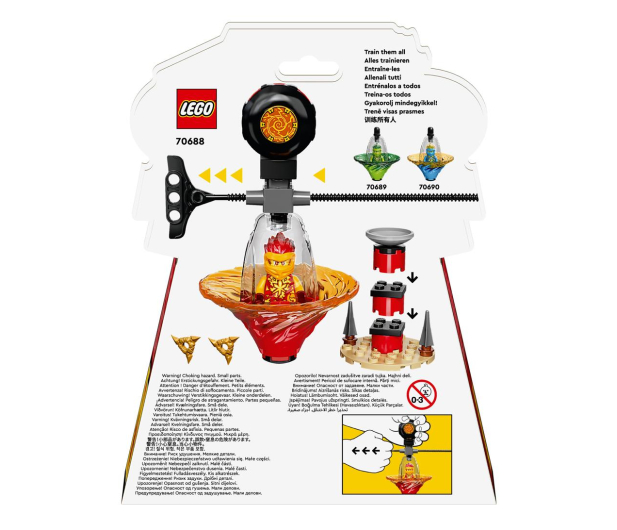 LEGO NINJAGO® 70688 Szkolenie wojownika Spinjitzu Kaia - 1035599 - zdjęcie 9