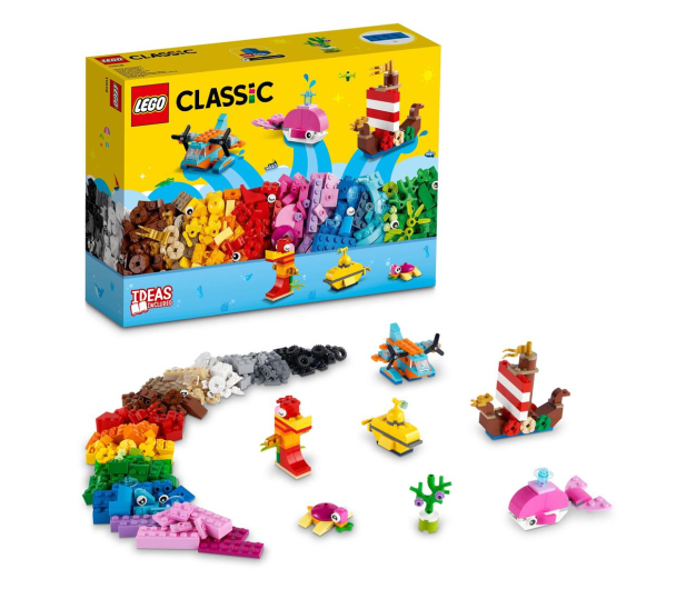 LEGO Classic 11018 Kreatywna oceaniczna zabawa - 1035585 - zdjęcie 6