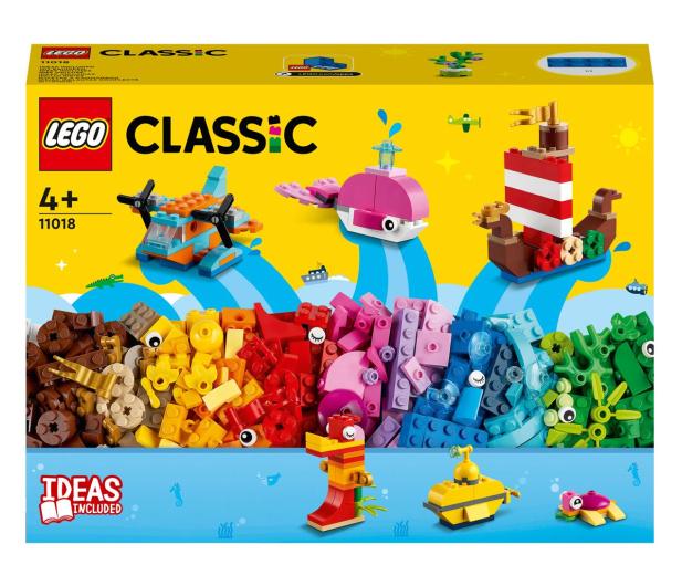 LEGO Classic 11018 Kreatywna oceaniczna zabawa - 1035585 - zdjęcie