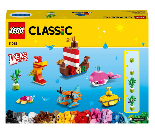 LEGO Classic 11018 Kreatywna oceaniczna zabawa - 1035585 - zdjęcie 7