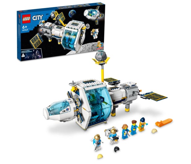 LEGO City 60349 Stacja kosmiczna na Księżycu - 1035633 - zdjęcie 6