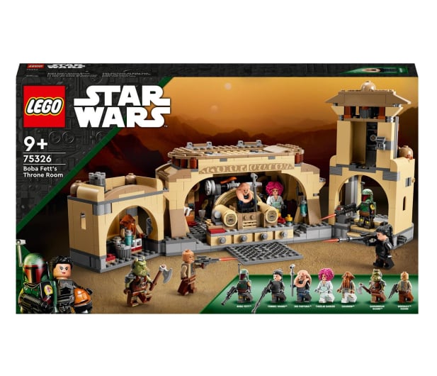 LEGO Star Wars™ 75326 Sala tronowa Boby Fetta - 1035604 - zdjęcie 1