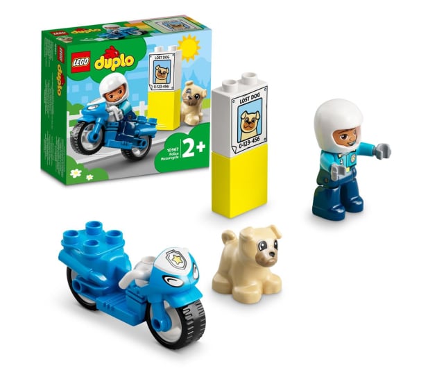 LEGO DUPLO 10967 Motocykl policyjny - 1035626 - zdjęcie 6