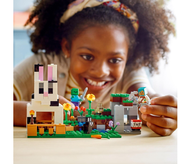 LEGO Minecraft® 21181 Królicza farma - 1032168 - zdjęcie 3