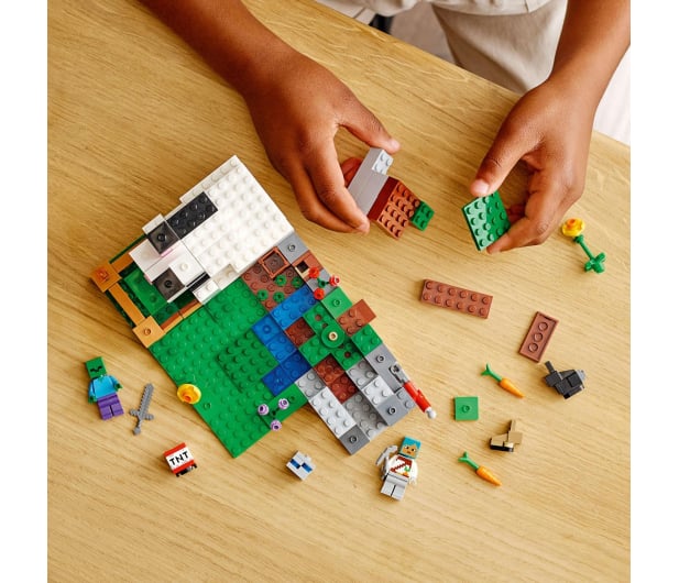 LEGO Minecraft® 21181 Królicza farma - 1032168 - zdjęcie 2
