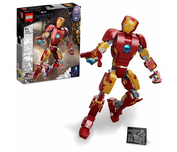 LEGO Marvel 76206 Figurka Iron Mana - 1030801 - zdjęcie 10