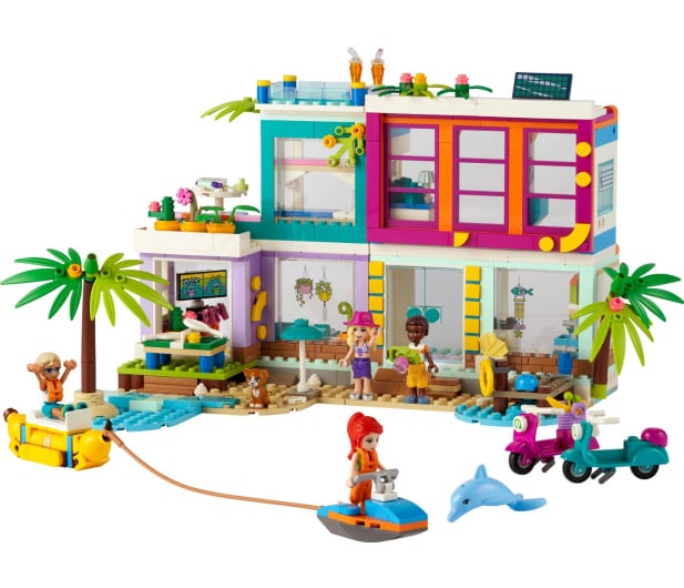 LEGO Friends 41709 Wakacyjny domek na plaży - 1035623 - zdjęcie 5