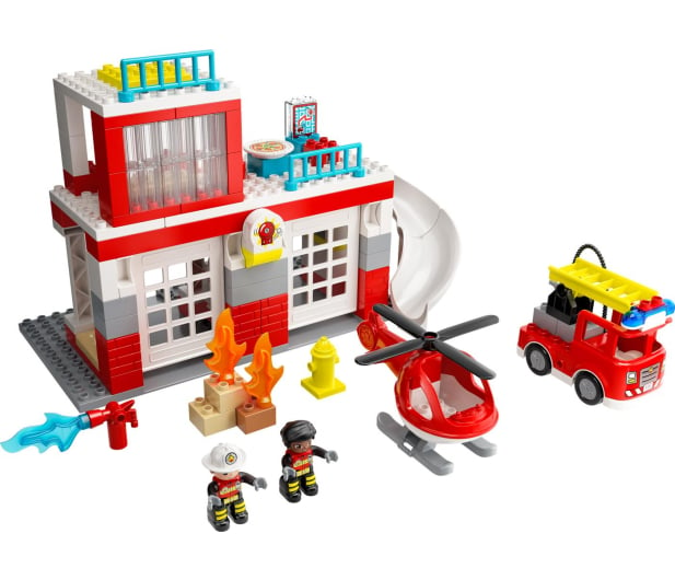 LEGO DUPLO 10970 Remiza strażacka i helikopter - 1035629 - zdjęcie 4