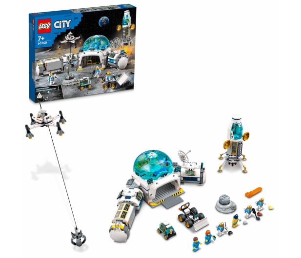 LEGO City 60350 Stacja badawcza na Księżycu - 1035634 - zdjęcie 6