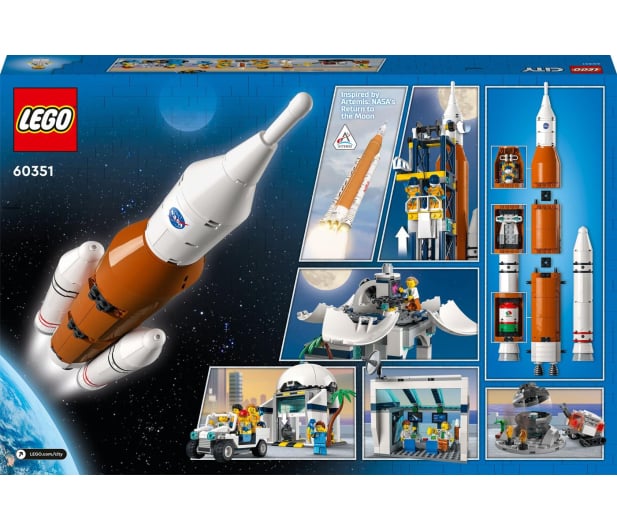 LEGO City 60351 Start rakiety z kosmodromu - 1035635 - zdjęcie 7